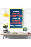 Ahşap Retro Mdf Poster , Komik Sözler , Duvar Yazıları , Manzara ,  Tarih , Edebiyat - Tbl0371