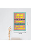 Ahşap Retro Mdf Poster , Komik Sözler , Duvar Yazıları , Manzara ,  Tarih , Edebiyat - Tbl0374