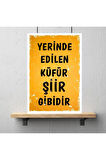 Ahşap Retro Mdf Poster , Komik Sözler , Duvar Yazıları , Manzara ,  Tarih , Edebiyat - Tbl0385