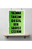 Ahşap Retro Mdf Poster , Komik Sözler , Duvar Yazıları , Manzara ,  Tarih , Edebiyat - Tbl0386