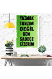Ahşap Retro Mdf Poster , Komik Sözler , Duvar Yazıları , Manzara ,  Tarih , Edebiyat - Tbl0386