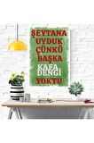 Ahşap Retro Mdf Poster , Komik Sözler , Duvar Yazıları , Manzara ,  Tarih , Edebiyat - Tbl0387