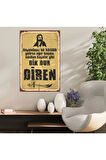 Ahşap Retro Mdf Poster , Komik Sözler , Duvar Yazıları , Manzara ,  Tarih , Edebiyat - Tbl0413