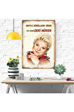 Ahşap Retro Mdf Poster , Komik Sözler , Duvar Yazıları , Manzara ,  Tarih , Edebiyat - Tbl0414