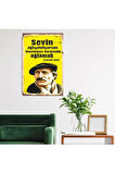 Ahşap Retro Mdf Poster , Komik Sözler , Duvar Yazıları , Manzara ,  Tarih , Edebiyat - Tbl0420