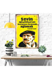 Ahşap Retro Mdf Poster , Komik Sözler , Duvar Yazıları , Manzara ,  Tarih , Edebiyat - Tbl0420