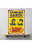 Ahşap Retro Mdf Poster , Komik Sözler , Duvar Yazıları , Manzara ,  Tarih , Edebiyat - Tbl0421