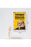 Ahşap Retro Mdf Poster , Komik Sözler , Duvar Yazıları , Manzara ,  Tarih , Edebiyat - Tbl0426
