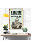 Ahşap Retro Mdf Poster , Komik Sözler , Duvar Yazıları , Manzara ,  Tarih , Edebiyat - Tbl0430
