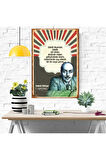 Ahşap Retro Mdf Poster , Komik Sözler , Duvar Yazıları , Manzara ,  Tarih , Edebiyat - Tbl0431