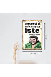Ahşap Retro Mdf Poster , Komik Sözler , Duvar Yazıları , Manzara ,  Tarih , Edebiyat - Tbl0432