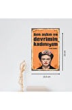Ahşap Retro Mdf Poster , Komik Sözler , Duvar Yazıları , Manzara ,  Tarih , Edebiyat - Tbl0433