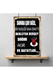 Ahşap Retro Mdf Poster , Komik Sözler , Duvar Yazıları , Manzara ,  Tarih , Edebiyat - Tbl0441
