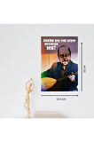 Ahşap Retro Mdf Poster , Komik Sözler , Duvar Yazıları , Manzara ,  Tarih , Edebiyat - Tbl0442