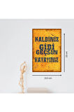 Ahşap Retro Mdf Poster , Komik Sözler , Duvar Yazıları , Manzara ,  Tarih , Edebiyat - Tbl0446