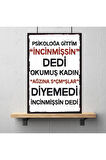 Ahşap Retro Mdf Poster , Komik Sözler , Duvar Yazıları , Manzara ,  Tarih , Edebiyat - Tbl0814