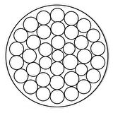 İzoleli Çelik Halat 8 mm 5 Metre