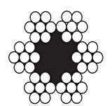 Çelik Halat 3 mm 10 Metre (6X7 K.ÖZ)