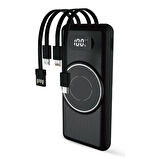 10.000 mAh Taşınabilir Hızlı Şarj Aleti/Wireless Powerbank W01