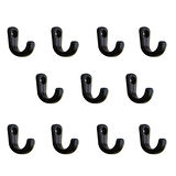 Tekli Anahtar, Bijuteri, Vitrin, Dekor Askısı - Siyah, 10x18x22 mm