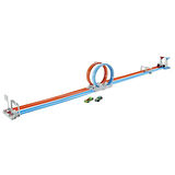 GFH85 Hot Wheels Çift Çemberde Depar Pist Seti