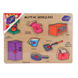ONY-168-169 Ahşap Tutmalı Mutfak Gereçleri -Onyıl Oyuncak