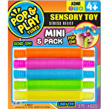 Pop & Play Tubes Duyusal Stres Oyuncağı Mini 5'li