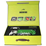 HJ8003-1  Metal Kumandalı Çöp Arabası -Gepettoys