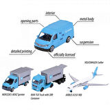 Majorette Maersk Temalı Lojistik 4'lü Koleksiyon Paketi