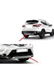 Nissan Qashqai Uyumlu Ön Arka Tampon Koruması Difüzör 2014 2015 2016 2017