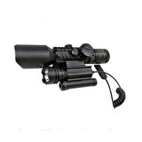 3-10x42 NK Zoomlu Dürbün Lazeri Zenon Fenerli M9