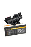 Spike 4X32 Kırmızı Işıklı Dürbün 4X32