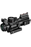 Spike 4X32 Kırmızı Işıklı Dürbün 4X32