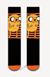 Adventure Time Jake Desenli Unisex Kolej Çorap