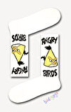 Angry Birds Chuck Long Atletik Unisex Çorap