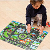 Çocuk Oyun Matı - Mutlu Şehir Hayatı