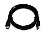 Beek USB 3.0 Uzatma Kablosu, USB A Erkek &lt;-&gt; USB A Dişi, 1.8 metre&lt;br&gt;
Beek USB3.0 AM/AF, 1.8M