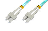 Beek SC - SC Fiber Optik Patch Kablo, Multimode OM 3 50/125 Duplex, 3.0mm, LSZH, 5 metre