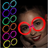Glow Stick Yuvarlak Gözlük 12 Adet