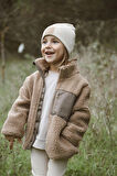 Teddy Peluş Bebek Çocuk Mevsimlik Mont