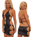 Tegan TP100714 Erotik Mini Elbise