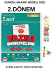 Tonguç 5. Sınıf Yazılı Denemeleri 2. Dönem 1 ve 2. Yazılı 2025 ( EMOJİ KALEM + AYRAÇ) HEDİYELİ 2025