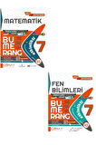 7.Sınıf Günay Bumerang Etkinlikli Matematik + Fen Bilimleri Kitabı ( 2 KİTAP SET ) Yeni Nesil