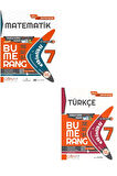 7.Sınıf Günay Bumerang Etkinlikli Matematik + Türkçe Kitabı ( 2 KİTAP SET ) Yeni Nesil