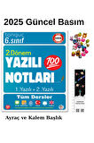 Tonguç 6. Sınıf Yazılı Notları 2. Dönem 1 ve 2. Yazılı 2025(UZAY Ayraç-Kalem Başlığı)