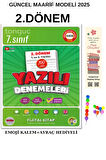 Tonguç 7. Sınıf Yazılı Denemeleri 2. Dönem 1 ve 2. Yazılı 2025 ( EMOJİ KALEM + AYRAÇ) HEDİYELİ 2025