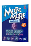8 MORE&MORE FAME THE BEST ENGLISH TEST BOOK YENİ KAPAK 2024