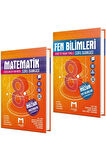 Mozaik LGS 8. Sınıf Matematik ve Fen Bilimleri 2'li Soru Bankası Kitap Seti