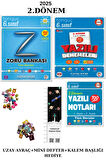 Tonguç 6. Sınıf Zoru TD. - Yazılı Notları-Yazılı Denemeleri 2. DÖNEM (3KİTAP) (UZAY+MİNİ+K.BAŞLIĞI)