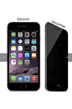 Iphone 6 / 6s Plus Siyah Privacy Kavisli Hayalet Gizlilik Filitreli Full Ekran Koruyucu